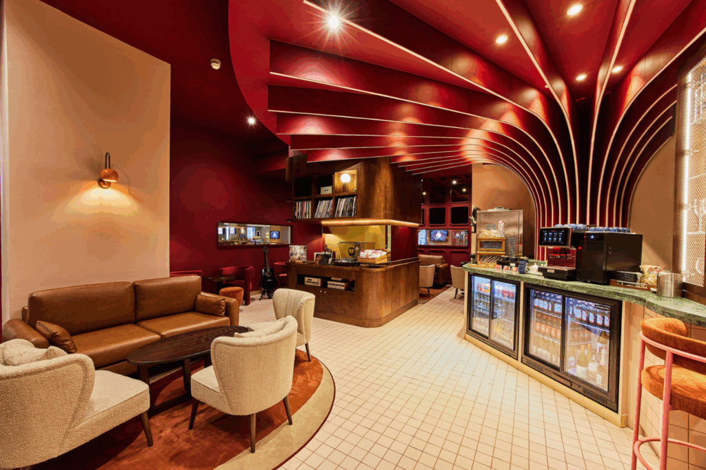 VIP area at the Cumberland hotel