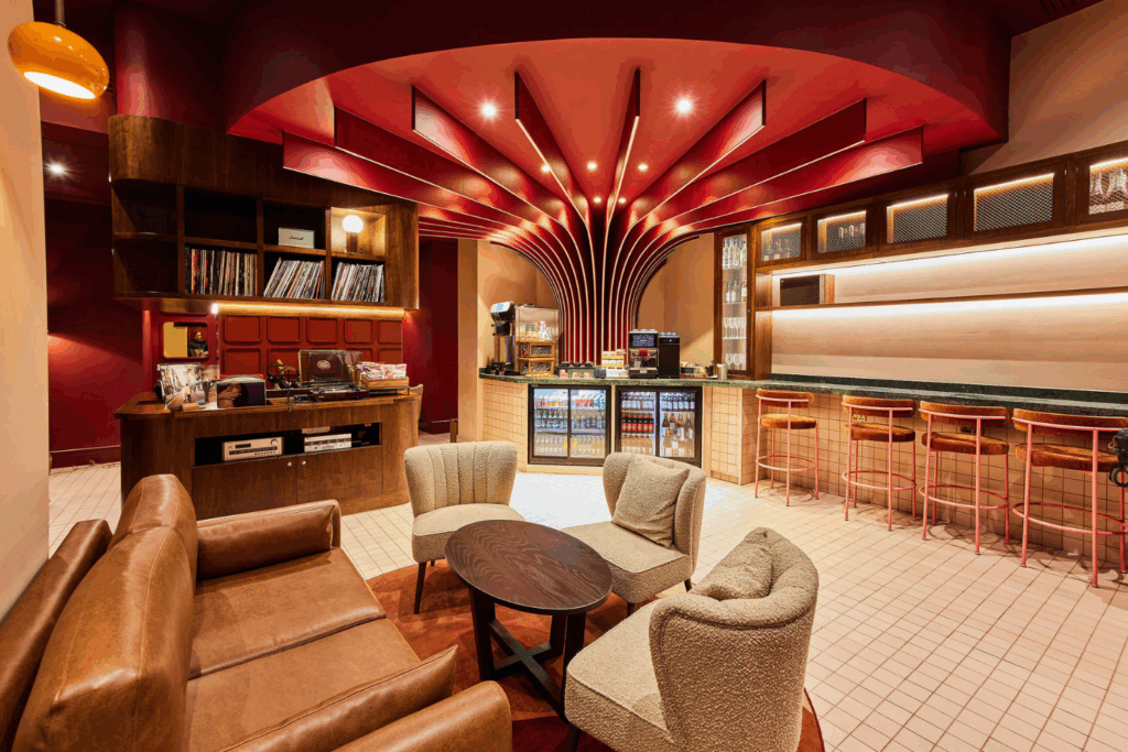 VIP area at the Cumberland hotel