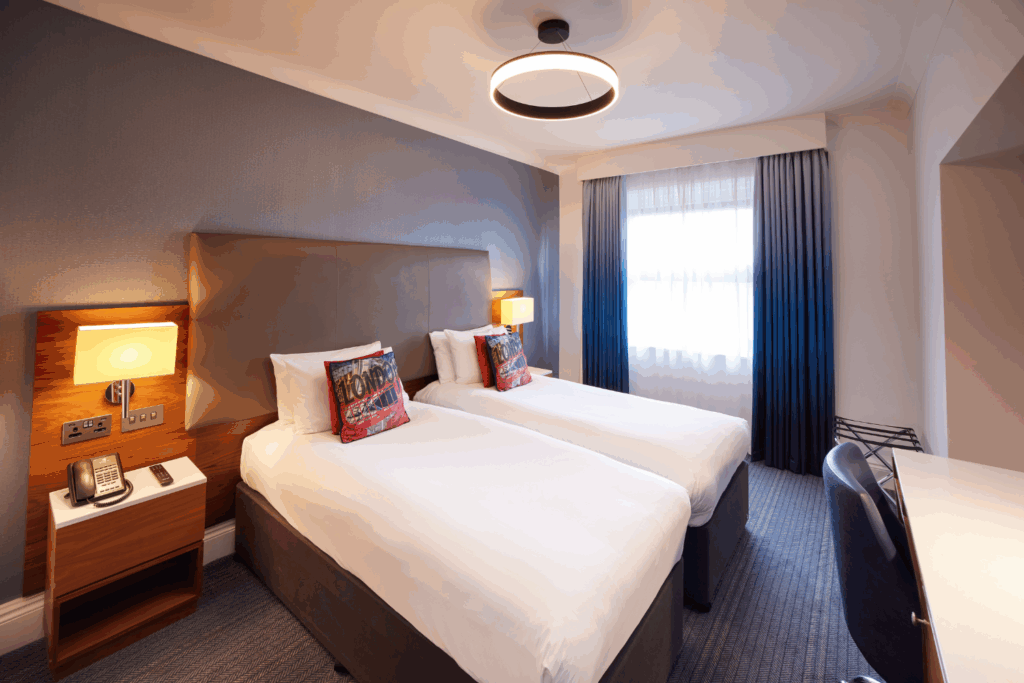 Twin room with two beds